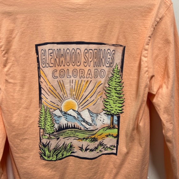 Salmon Long Sleeve Woman’s Tee - Picture 6 of 6